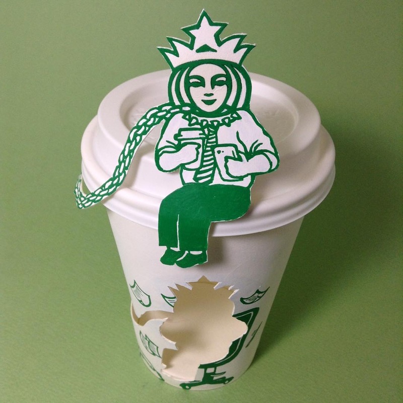 Illustrator Soo Min Kim Draws On Starbucks Cups To Turn Mermaid Into Funny ...