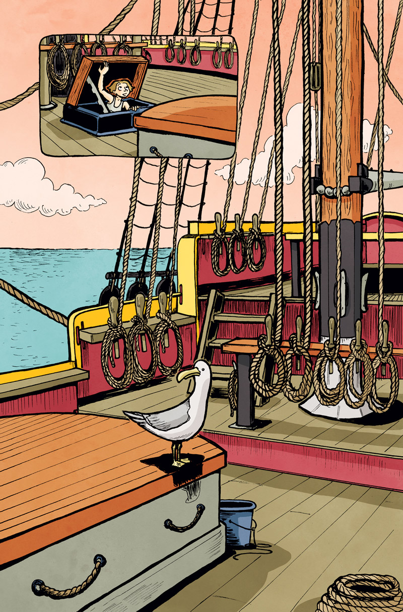 Lucy Bellwood is Creating Adventurous Comics About Life At Sea